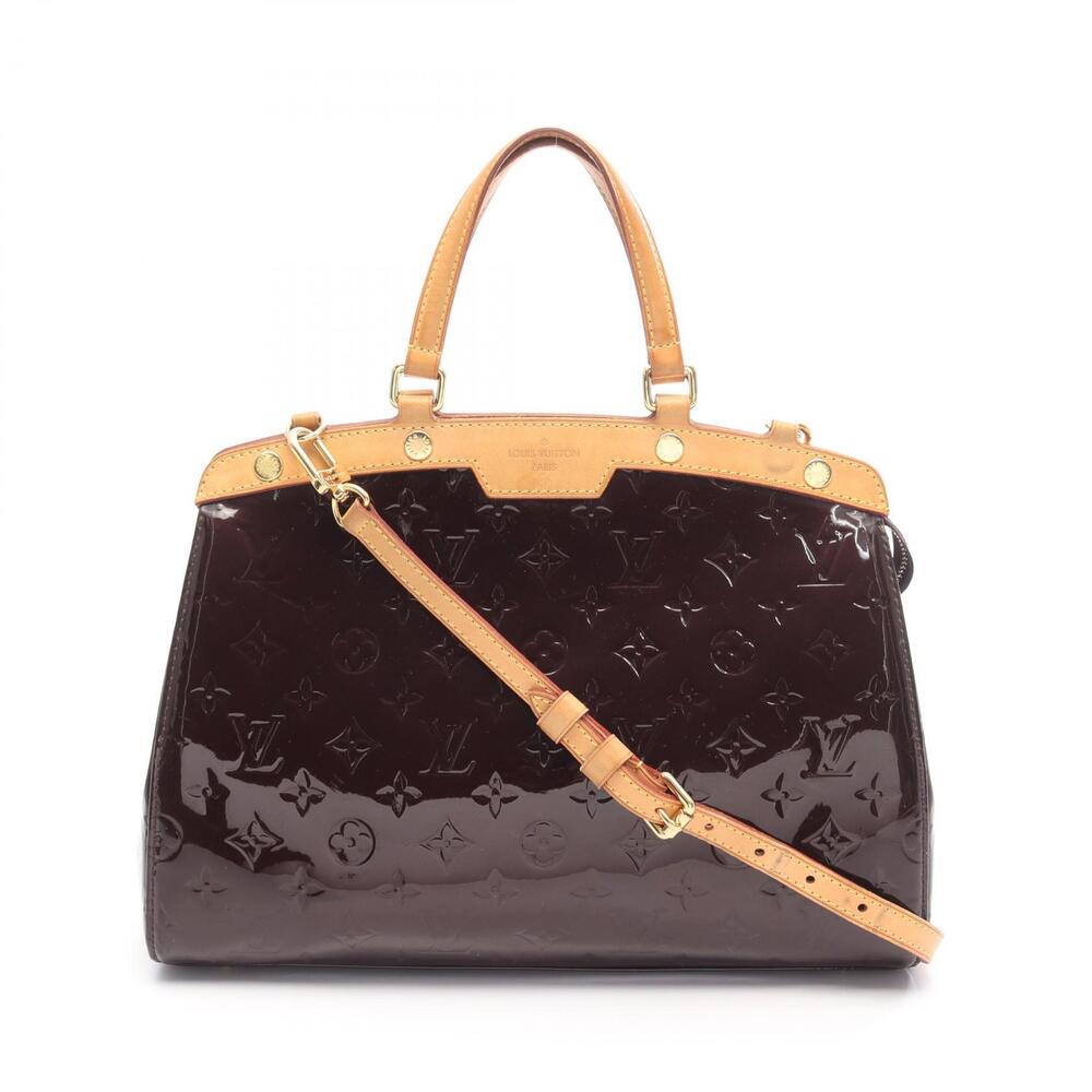 Louis Vuitton Blair Monogram Amarante Top Handle Bag Leather Purple